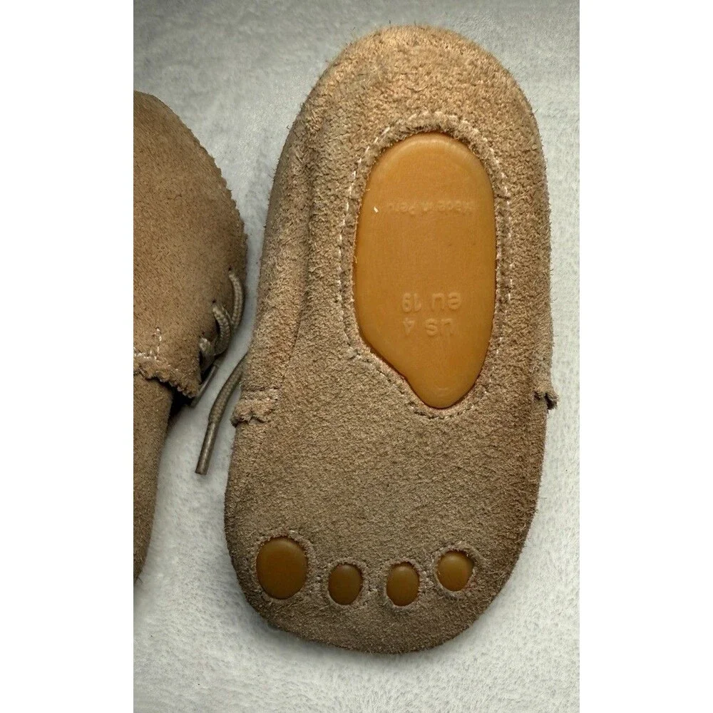 Elephantito Suede Baby Shoes Size 4US